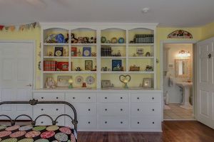 CCustom Storage in #2 Bedroom: Nursery and Bath