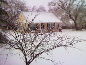 Cottage in Snow